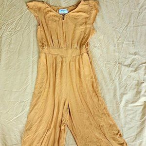 girls yellow romper
